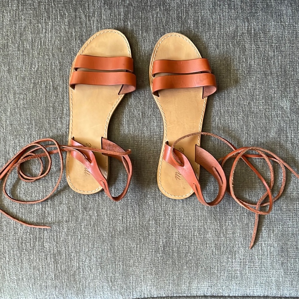 Madewell wrap sandals